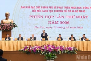 [Ảnh] Thủ tướng Phạm Minh Chính chủ trì phiên họp Ban Chỉ đạo phát triển khoa học, công nghệ, đổi mới sáng tạo, chuyển đổi số và Đề án 06