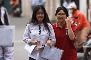 Thí sinh tại Kỳ thi tốt nghiệp THPT năm 2025 (Ảnh: ĐẠI THẮNG)