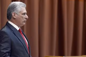 Chủ tịch Cuba Miguel Díaz-Canel. (Ảnh: Xinhua)