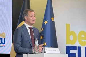 Cựu Thủ tướng Bỉ Alexander De Croo. (Ảnh: Hương Giang/TTXVN)