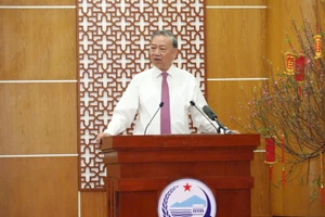 Tổng Bí thư Tô Lâm chúc Tết Đảng bộ, chính quyền, nhân dân tỉnh Tây Ninh.