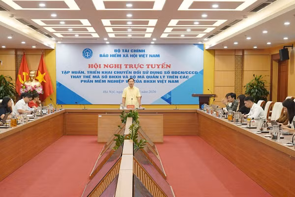 Toàn cảnh hội nghị trực tuyến toàn quốc. (Ảnh: nhandan.vn)