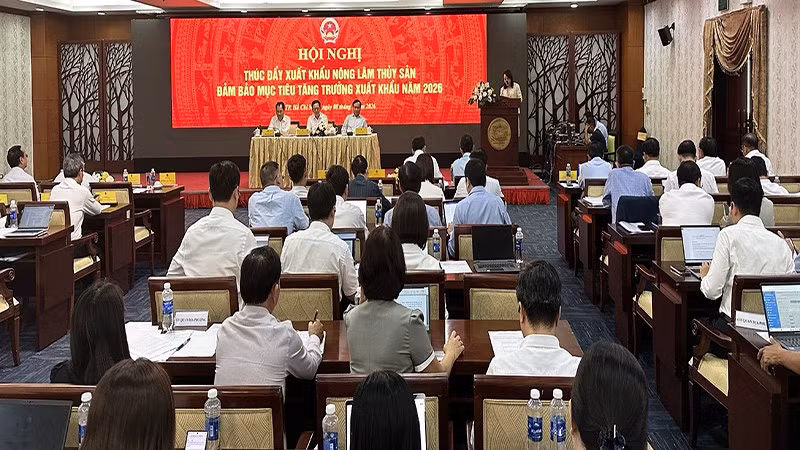 Một góc quang cảnh hội nghị.