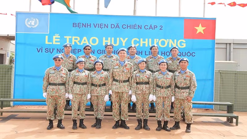 Lực lượng mũ nồi xanh Việt Nam.