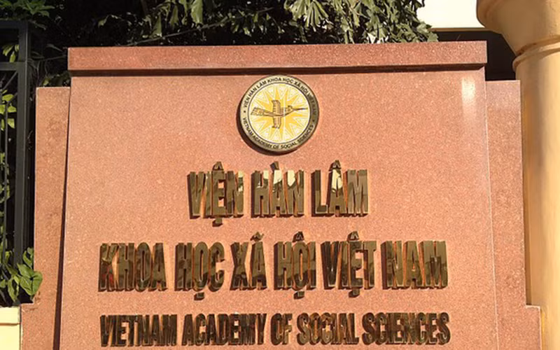 Viện Hàn lâm Khoa học xã hội Việt Nam.