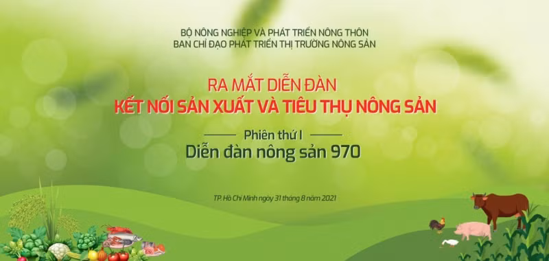 Kết nối sản xuất và tiêu thụ nông sản “san sẻ” nỗi lo với nông dân -0