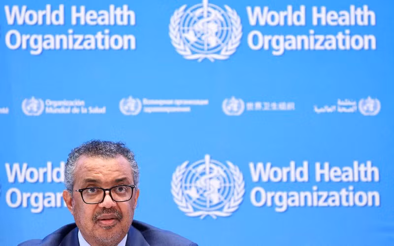 Tổng Giám đốc WHO Tedros Adhanom Ghebreyesus. (Ảnh: Reuters)