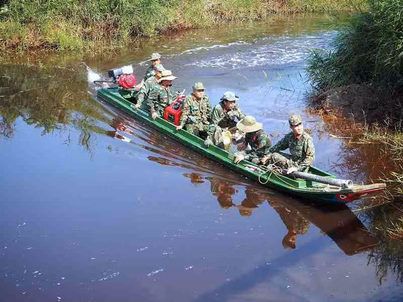Nóng bỏng rừng tràm Cà Mau -0