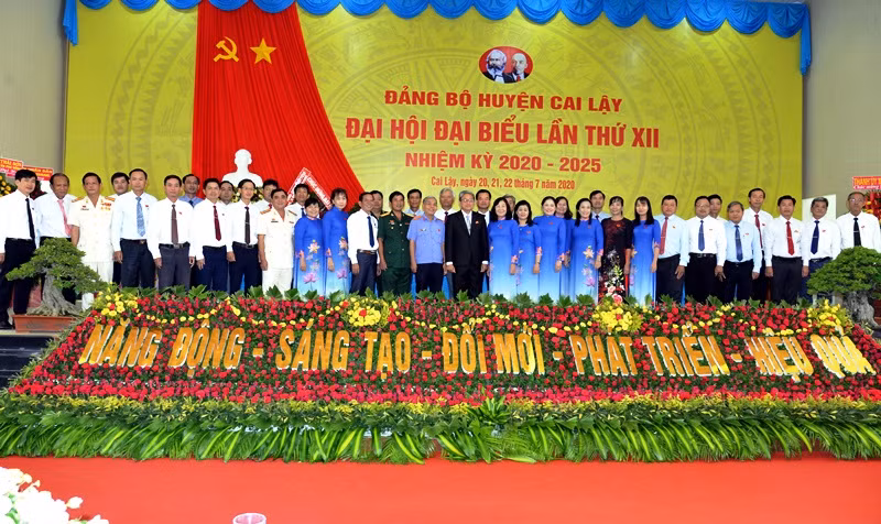 Đại hội Đảng bộ huyện Cai Lậy bầu trực tiếp Bí thư Huyện ủy -0