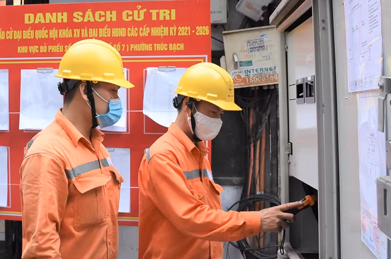 EVN sẵn sàng bảo đảm cung cấp điện an toàn, ổn định, liên tục phục vụ bầu cử