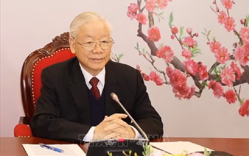 Tổng Bí thư Nguyễn Phú Trọng. (Ảnh: TTXVN)