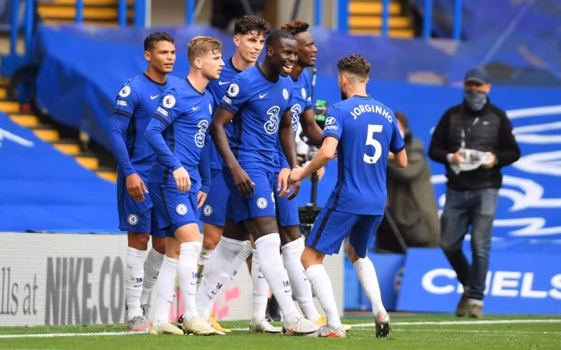 Các cầu thủ Chelsea chơi bùng nổ, thắng Crystal Palace 4-0.