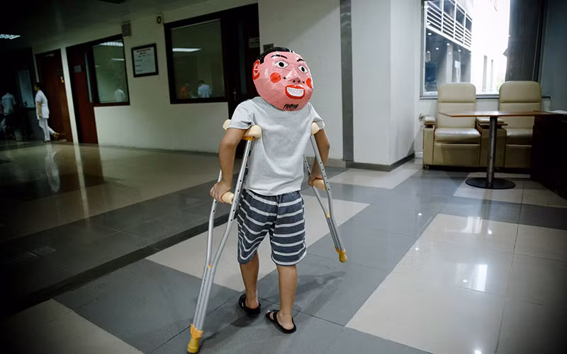 Bệnh nhân đang điều trị tại Viện Huyết học-Truyền máu Trung ương. 