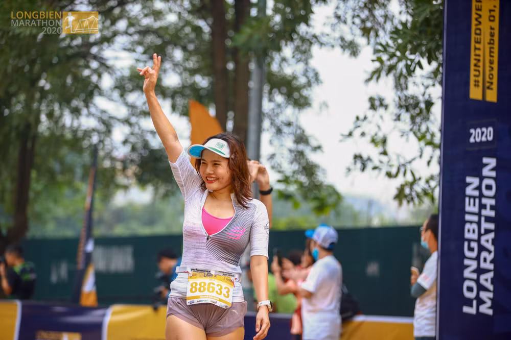  5000 vận động viên tham dự Longbien Marathon 2020 -0