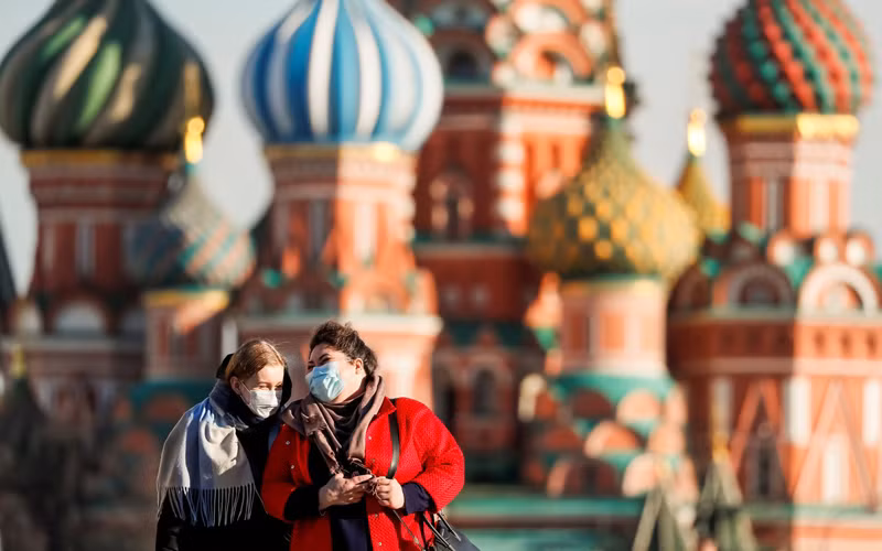 Thủ đô Moscow của Liên bang Nga hiện đang đối mặt với làn sóng lây nhiễm thứ 2. Ảnh: Reuters