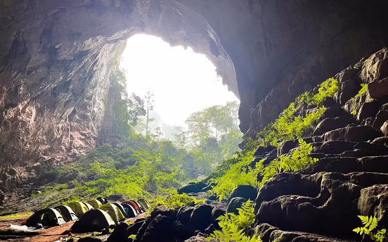 Cửa hang Pygmy, hang động lớn thứ tư thế giới, nằm trong vùng lõi VQG Phong Nha – Kẻ Bàng.