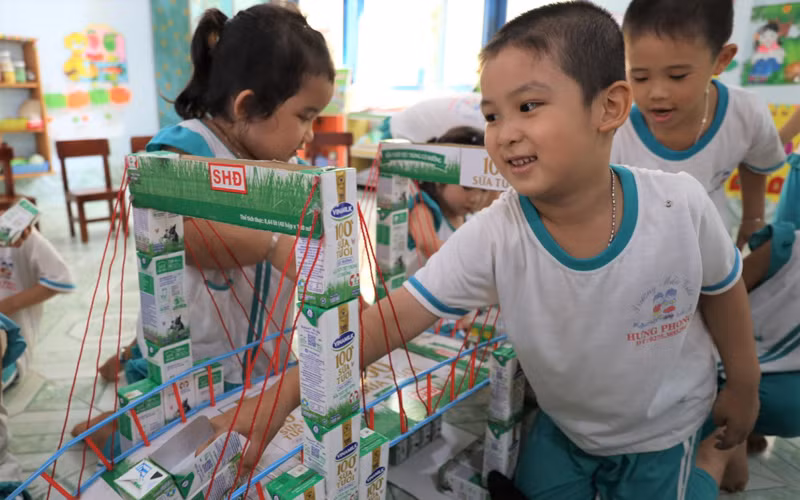 Bốn năm triển khai, sữa học đường “được lòng” thầy trò, phụ huynh Bến Tre -0