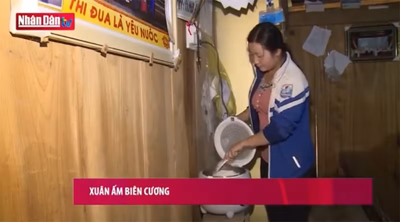 Xuân ấm biên cương