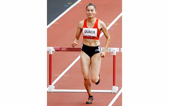 Vận động viên Quách Thị Lan được kỳ vọng mang về huy chương cho điền kinh Việt Nam tại SEA Games 31.