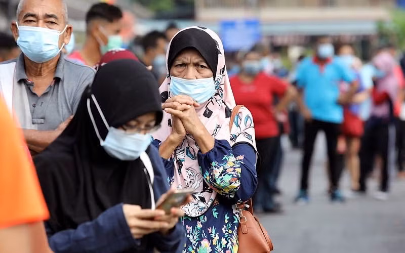 Malaysia là nước ghi nhận số ca mắc mới trong 24 giờ cao nhất khu vực Đông Nam Á. (Ảnh minh hoạ: Reuters)