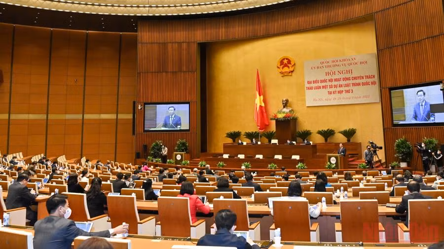 Tổng Bí thư Nguyễn Phú Trọng dự hội nghị đại biểu Quốc hội chuyên trách -0