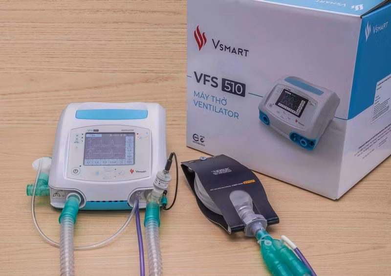 Máy thở VFS-510 của Vingroup.