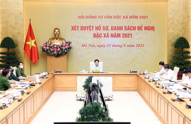 Quang cảnh cuộc họp. (Ảnh: Phạm Kiên/TTXVN)
