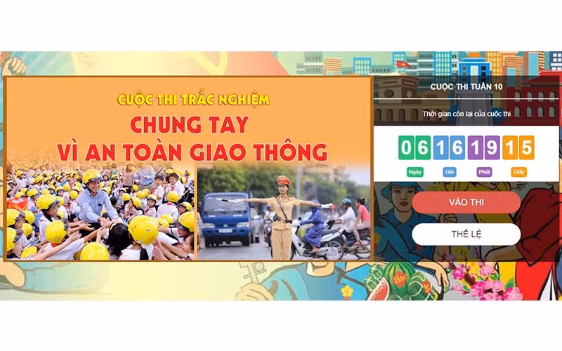 Bạn Võ Thị Hương đoạt giải Nhất tuần chín thi trắc nghiệm “Chung tay vì an toàn giao thông”