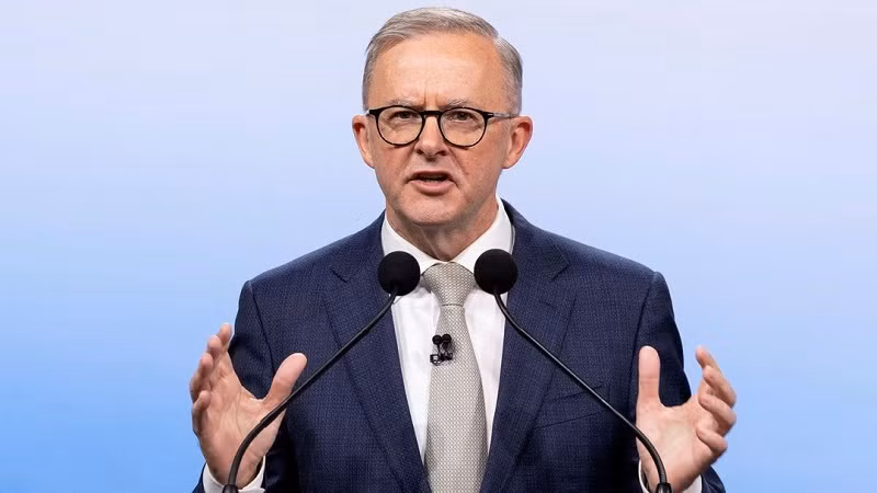 Tân Thủ tướng Australia, ông Anthony Albanese. (Ảnh: Reuters)
