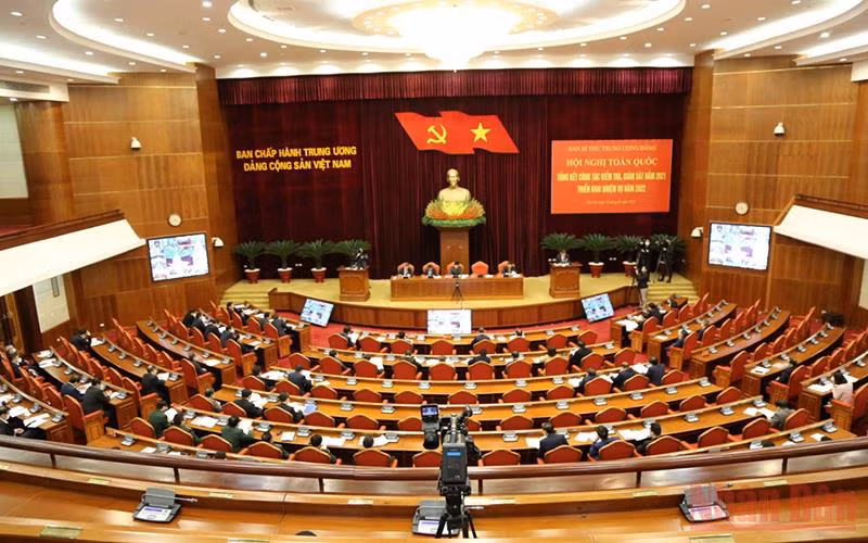 Toàn cảnh hội nghị.