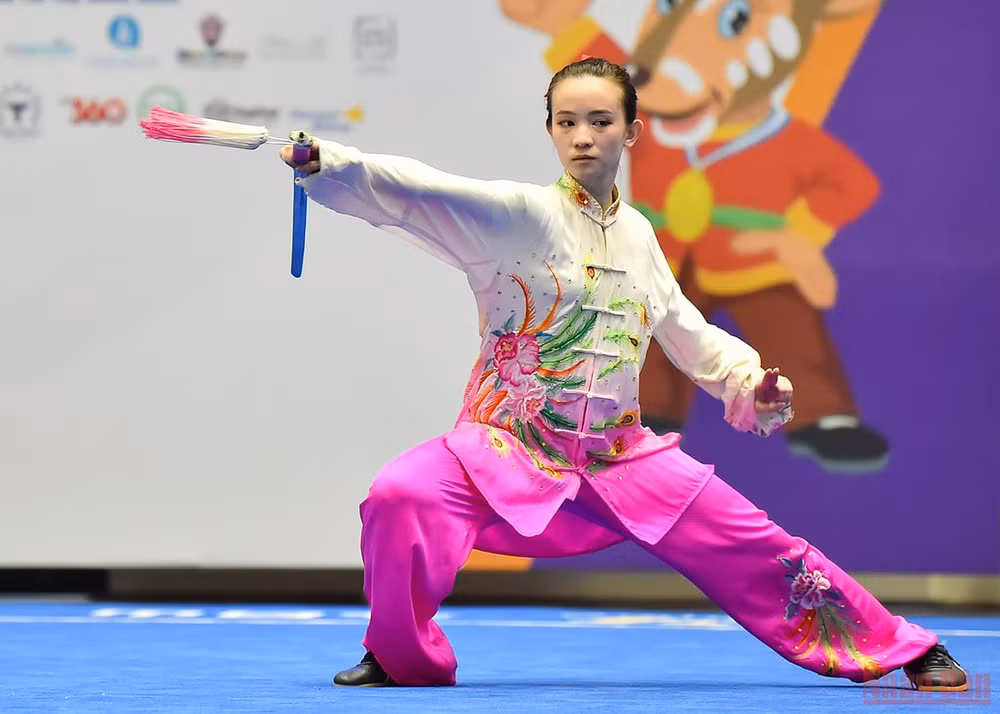 Đội taolu wushu Việt Nam hoàn thành nhiệm vụ tại SEA Games 31 -0