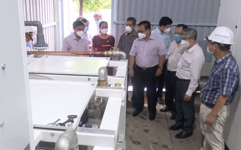 Cơ sở vật chất phục vụ cho công tác chữa trị tại trung tâm đã được khởi động.