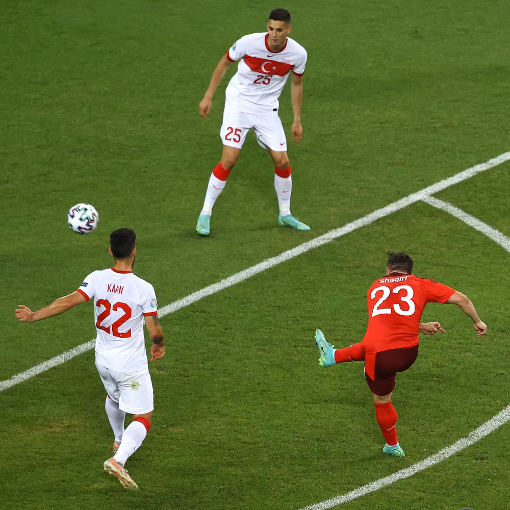 Shaqiri lập cú đúp giúp Thụy Sĩ thắng 3-1 Thổ Nhĩ Kỳ -0