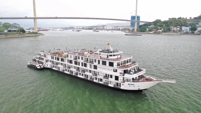 Tàu Am Bassador Cruise, số hiệu QN 8879.