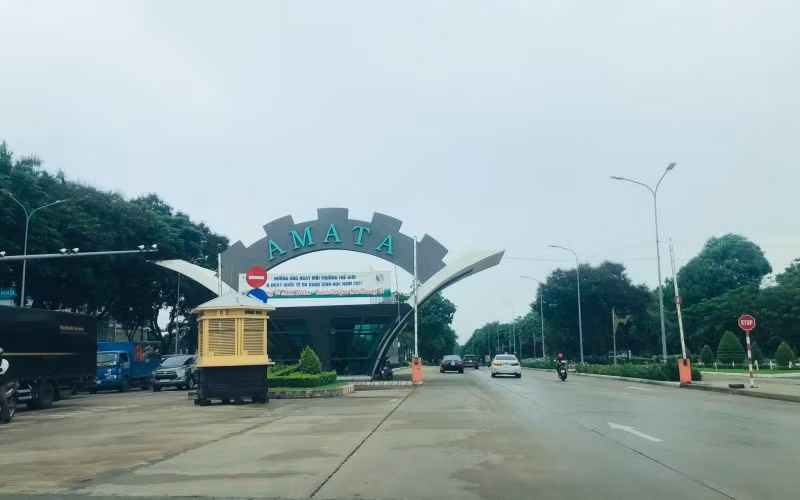 Khu công nghiệp Amata, TP Biên Hòa.