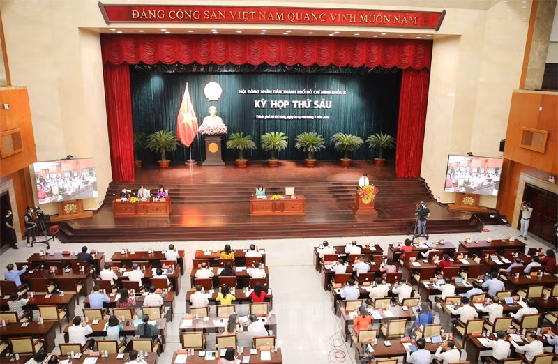 Toàn cảnh kỳ họp thứ 6 HĐND TP Hồ Chí Minh khóa 10.