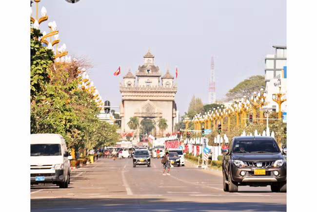 Đường phố Thủ đô Viêng Chăn