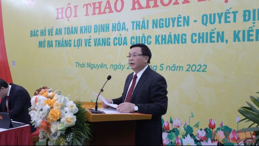 Kỷ niệm 75 năm Ngày Bác Hồ về ATK Định Hóa -0
