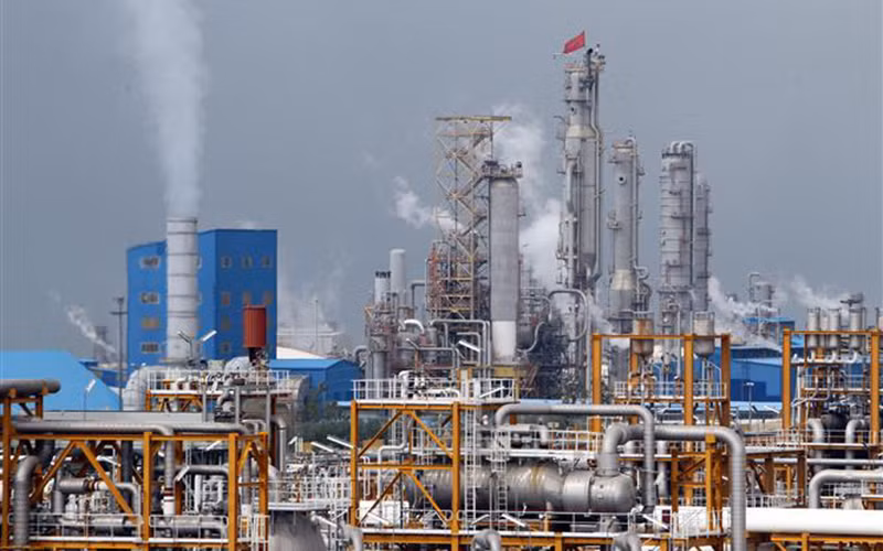 Giếng dầu South Pars tại cảng Assaluyeh của Iran. (Ảnh: TTXVN)