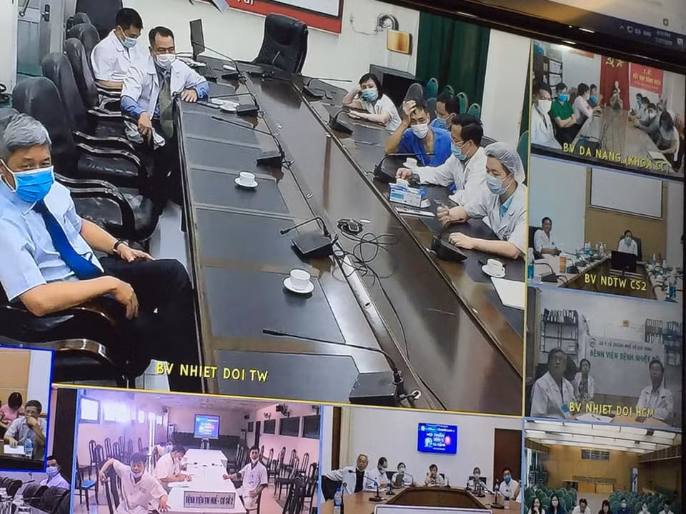 Ca bệnh 1.465 từng được hội chẩn trực tuyến xin ý kiến điều trị bởi các chuyên gia đầu ngành.