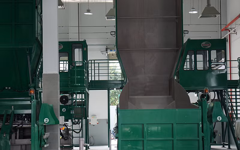 Đà Nẵng đưa vào vận hành thử nghiệm trạm trung chuyển rác thải hiện đại -0