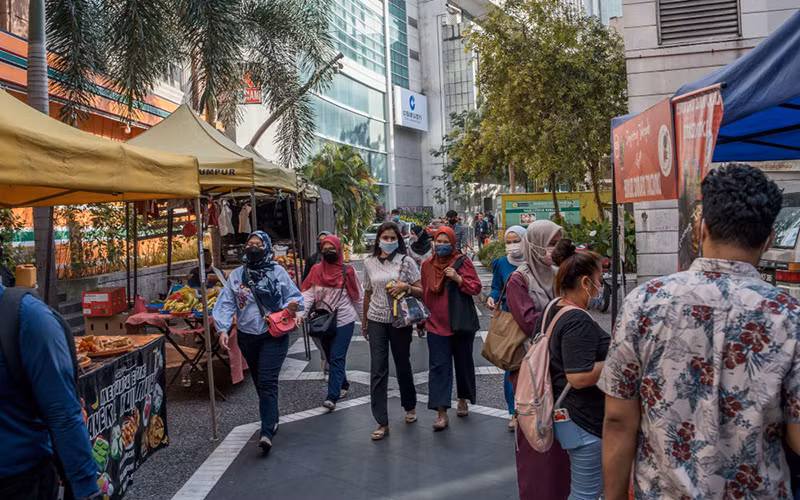 Một góc phố tại thủ đô Kuala Lumpur của Malaysia. (malaymail.com)