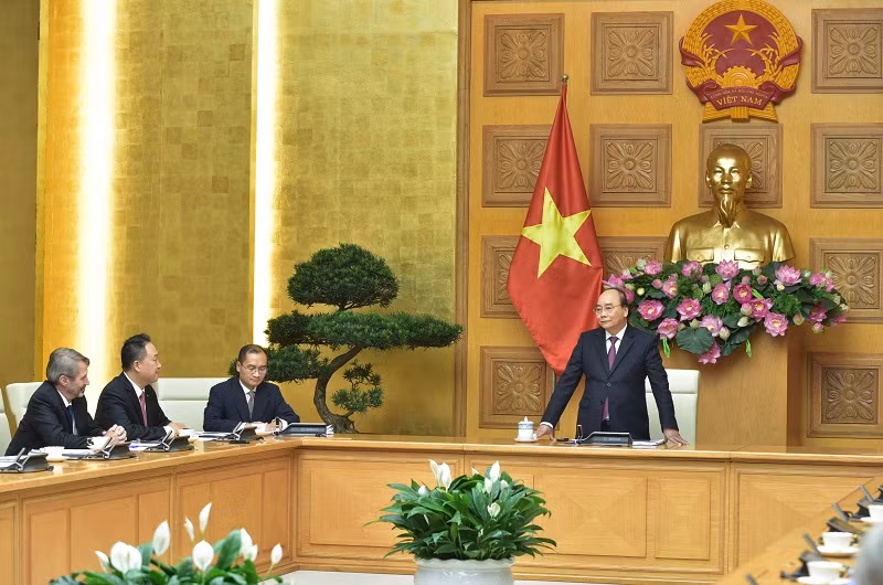 Thủ tướng Nguyễn Xuân Phúc tiếp Đại sứ, Trưởng Phái đoàn EU tại Việt Nam -0