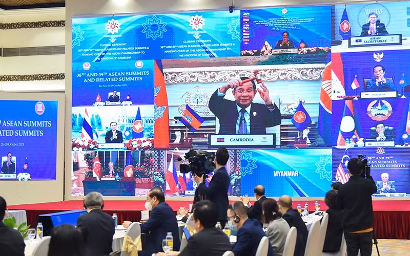 Campuchia tiếp nhận chức Chủ tịch ASEAN năm 2022.
