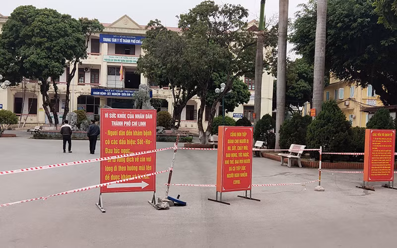  Trung tâm Y tế TP Chí Linh sẵn sàng trở thành bệnh viện dã chiến.