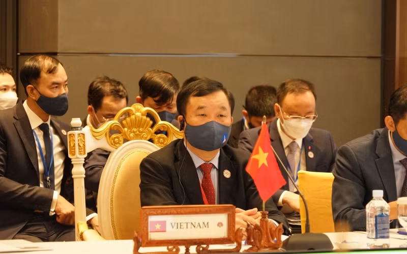 Khai mạc Hội nghị Quan chức Quốc phòng cấp cao ASEAN 2022 tại c -0
