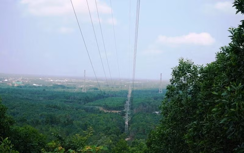 Đường dây 110Kv Đông Hà - Lao Bảo vừa hoàn thành