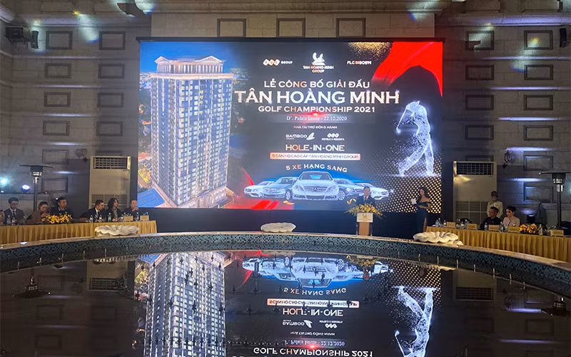 Hơn 1.000 vận động viên sẽ tranh tài tại Giải golf Tân Hoàng Minh championship 2021.