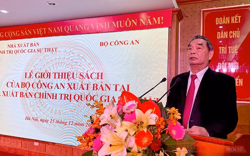 Giới thiệu sách của Bộ Công an tại NXB Chính trị quốc gia Sự thật -0