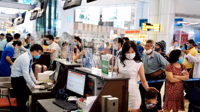 Cảng Hàng không Quốc tế Nội Bài. (Ảnh: NIA cung cấp)